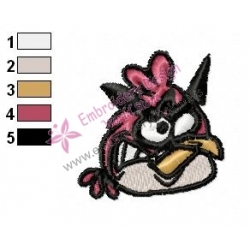 Angry Birds Embroidery Design 34